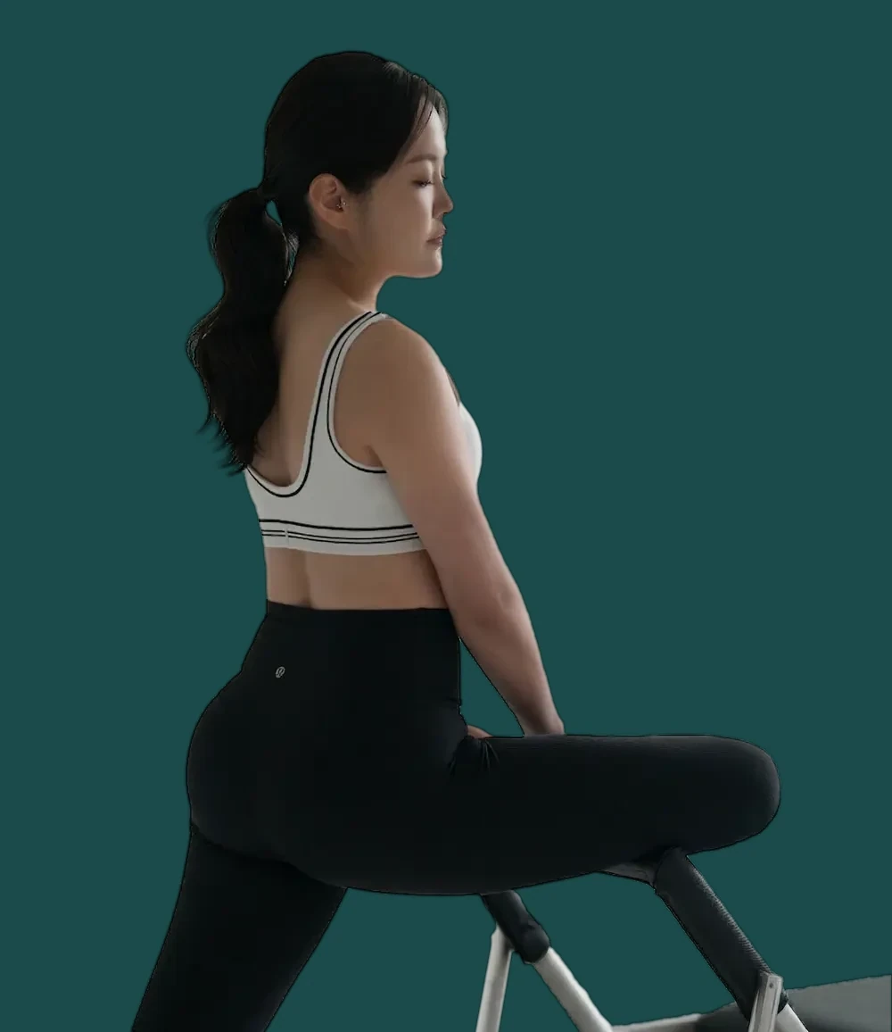 NahEun, founder and lead Pilates instructor
